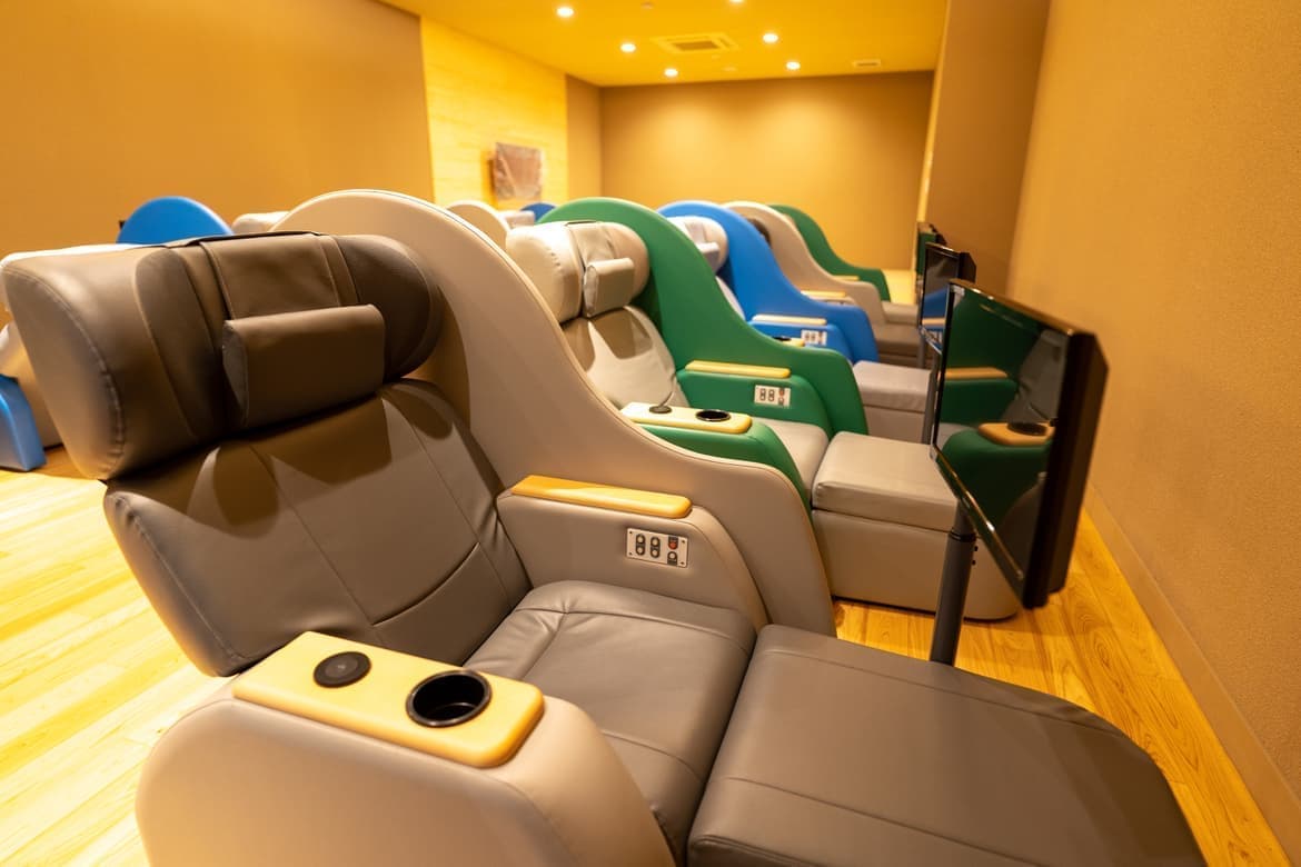 美人の湯しろとり かみほの湯　休憩所